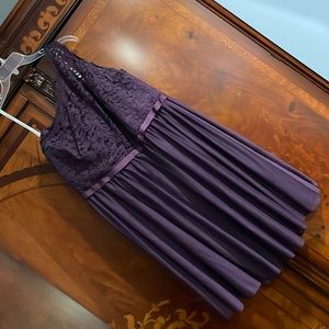 Purple Bridesmaid or Special Occasion Dress